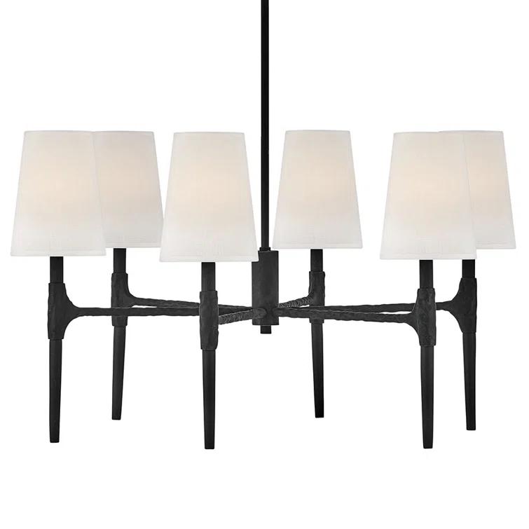 Ingle Chandelier - Black / 28"Dia