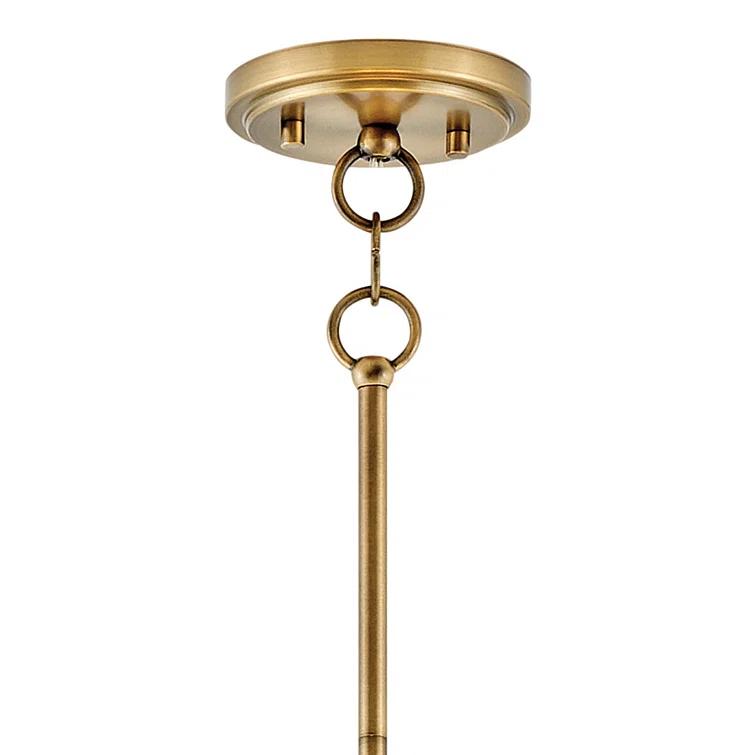 Moxie 4 Light Metal Dimmable Drum Chandelier