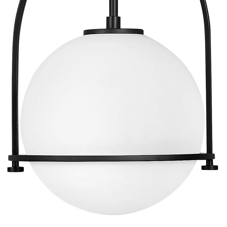 Arie Single Light Glass Dimmable Pendant