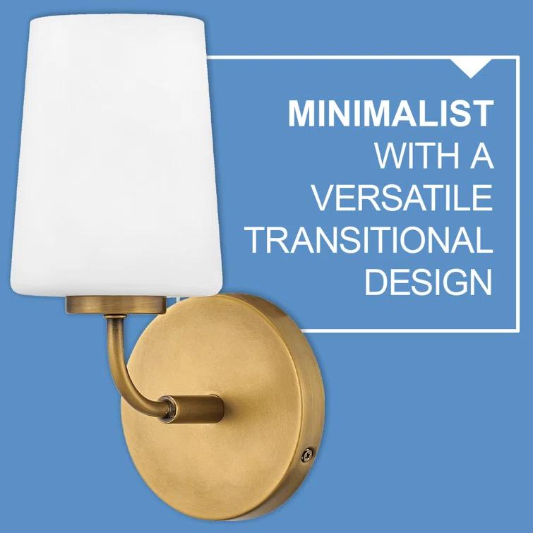 Fitz 2 Light Frosted Dimmable Vanity Light