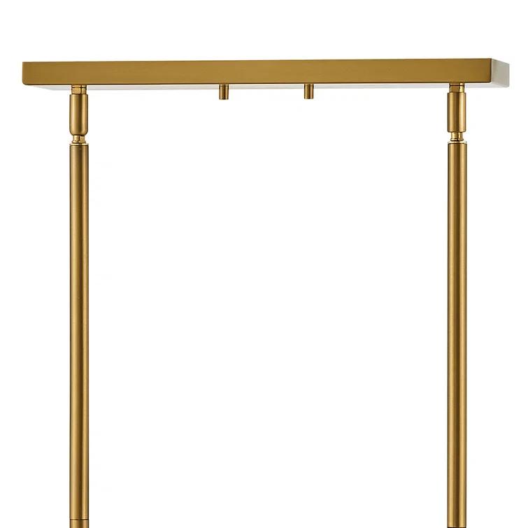 Hennig Linear Chandelier - Brass / 48"Dia