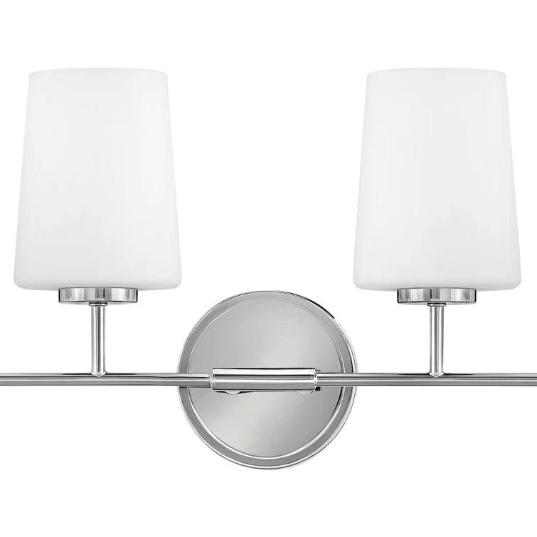 Fitz 4 Light Frosted Dimmable Vanity Light