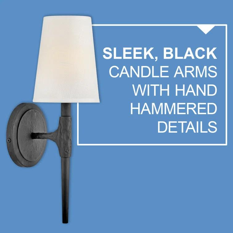 Ingle Sconce - Black