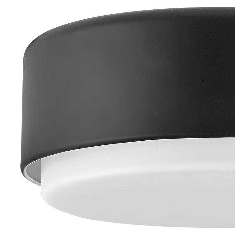 Fitzgerald 2 Light Glass Flush Mount