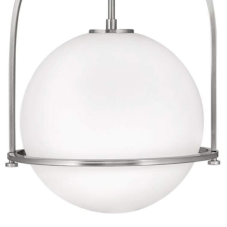 Arie Single Light Glass Dimmable Pendant