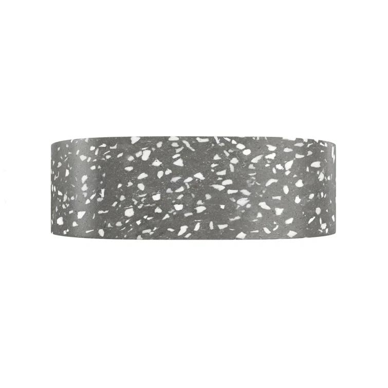 DreamLine Ambia 10'' Terrazzo Oval Vessel Bathroom Sink