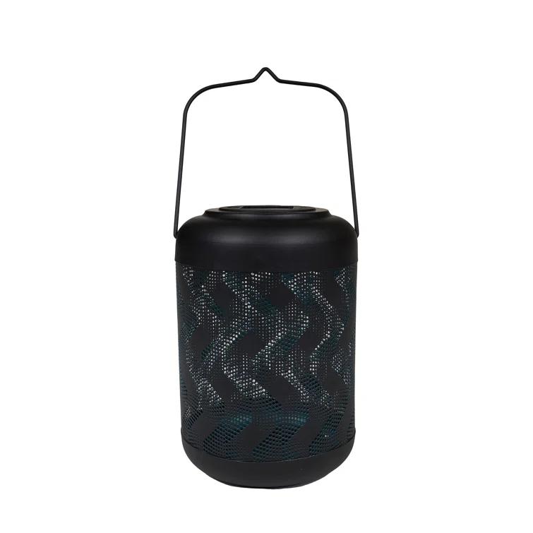 Hi-Line Gift Ltd. Solar Wave Metal Lantern & Reviews | Wayfair