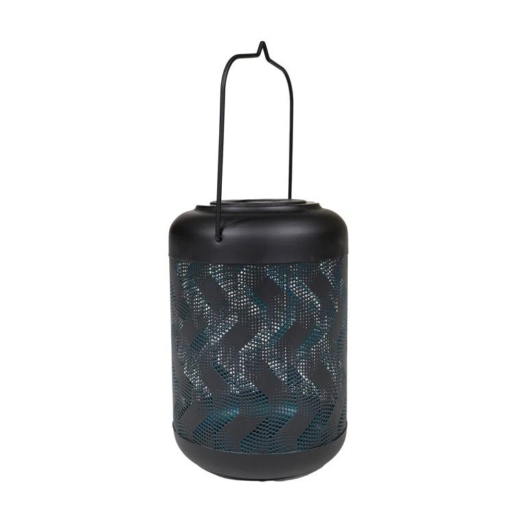 Hi-Line Gift Ltd. Solar Wave Metal Lantern & Reviews | Wayfair