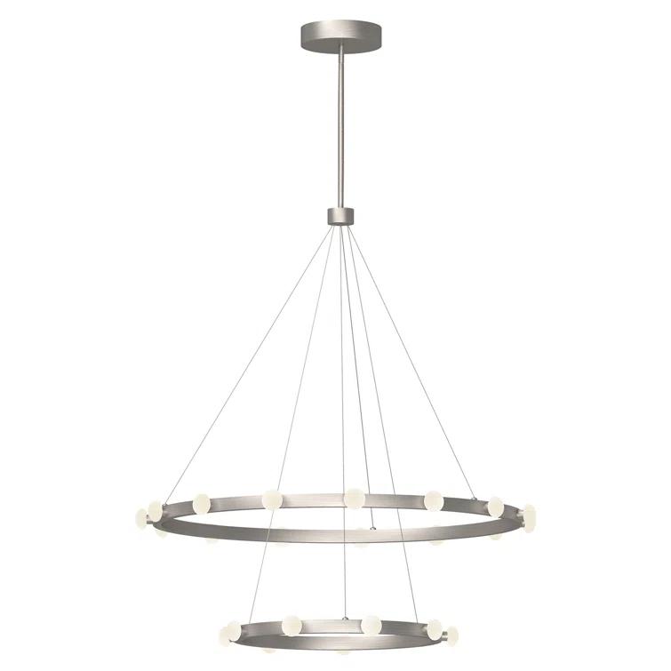 Rezz 24 - Light LED Modern Linear Chandelier