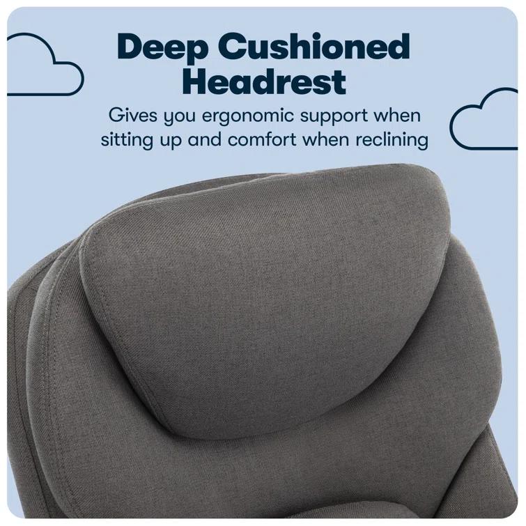 Serta Claremont Ergonomic Executive Office Chair with Back in Motion Technology and Lumbar Support
