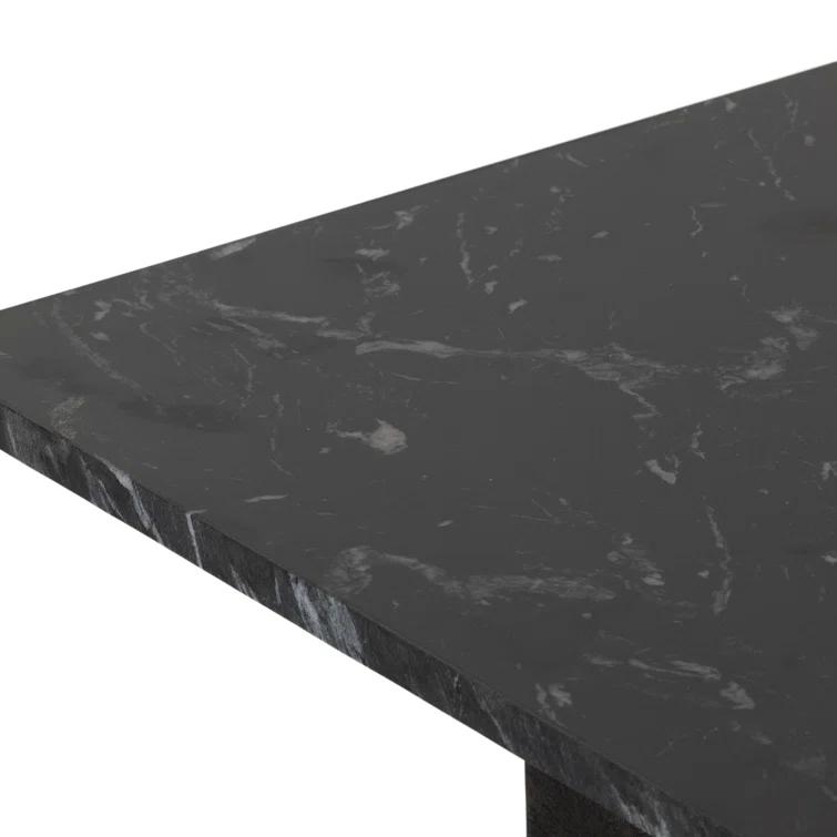Alfred Console Table - Black Marble