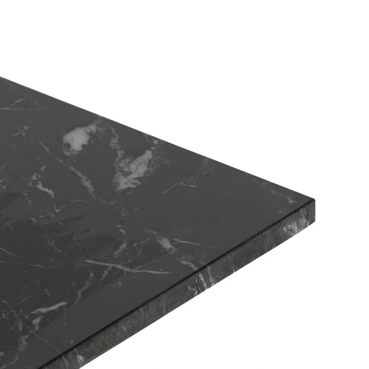 Alfred Console Table - Black Marble