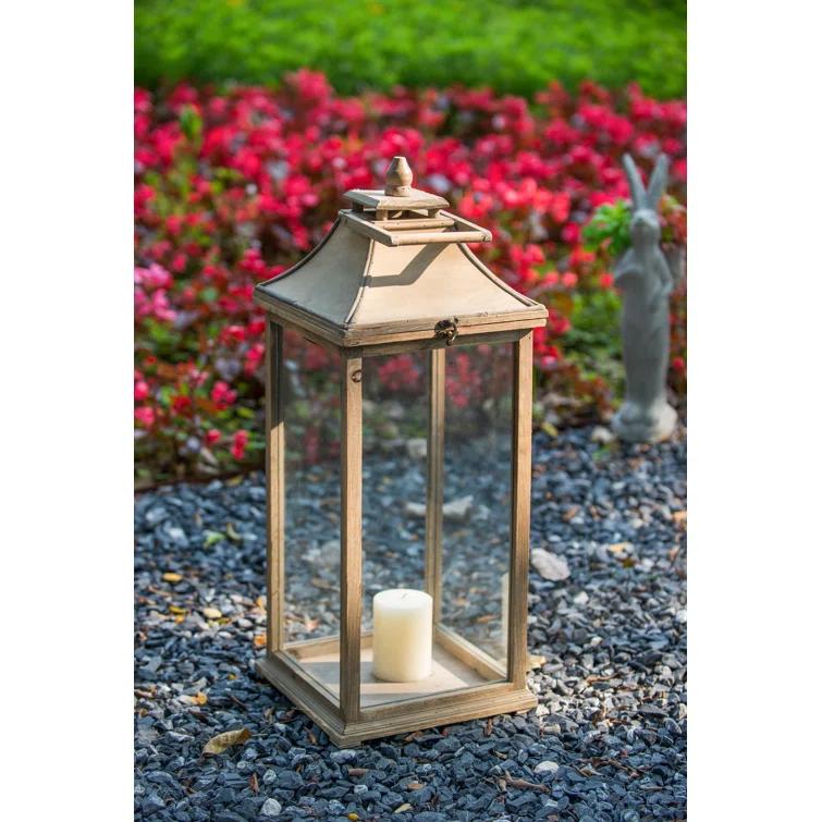 2 Piece Table Top Lantern Set