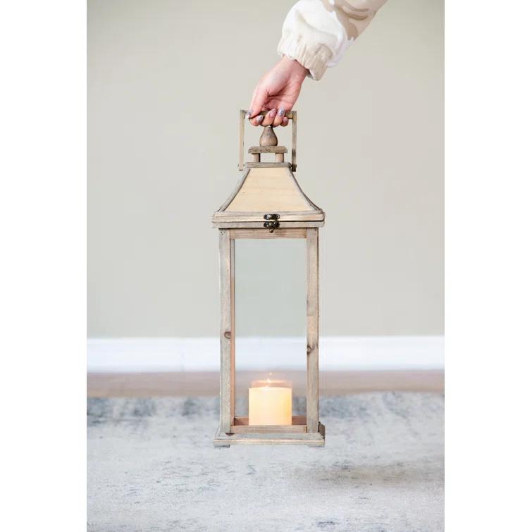 2 Piece Table Top Lantern Set