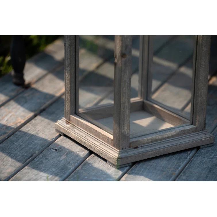 2 Piece Table Top Lantern Set