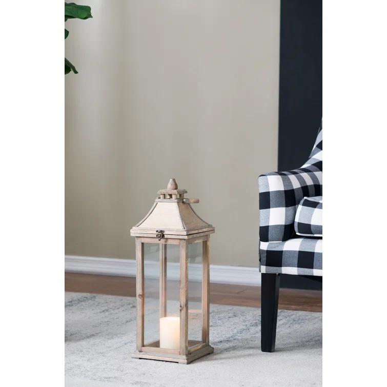 2 Piece Table Top Lantern Set