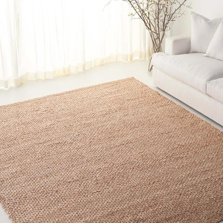 Callum Lauren Ralph Lauren Hand Woven 90% Jute, 10% Cotton Solid Color Rug