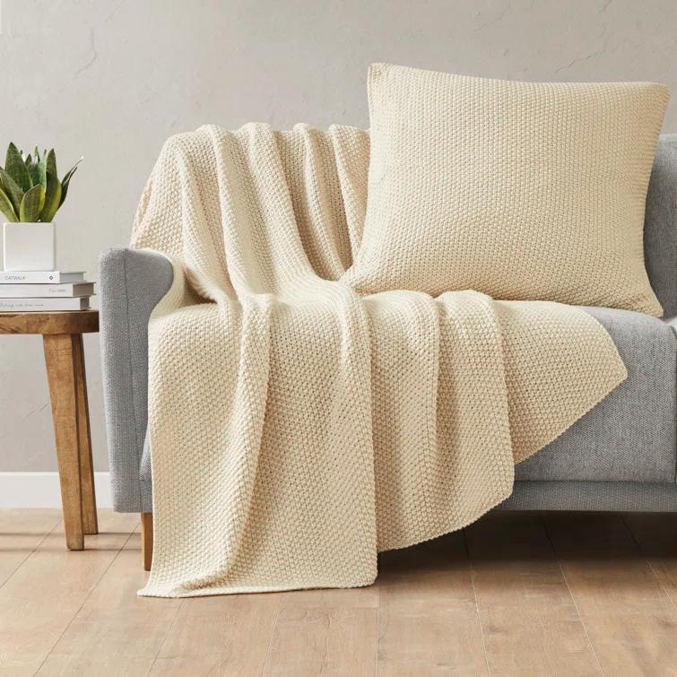 Tino Knit Square Euro Pillow Sham