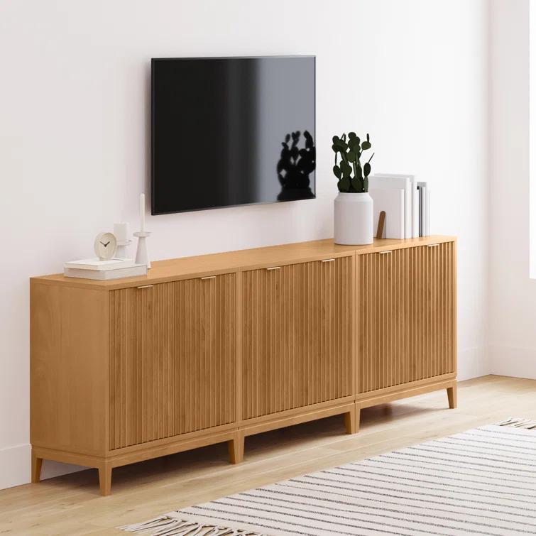 Jasper 3-Pack Solid Wood Accent Cabinet or TV Stand