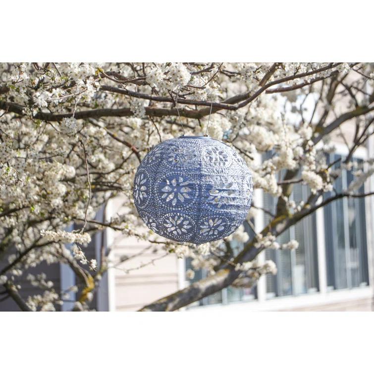 Boho Globe Solar Outdoor Lantern