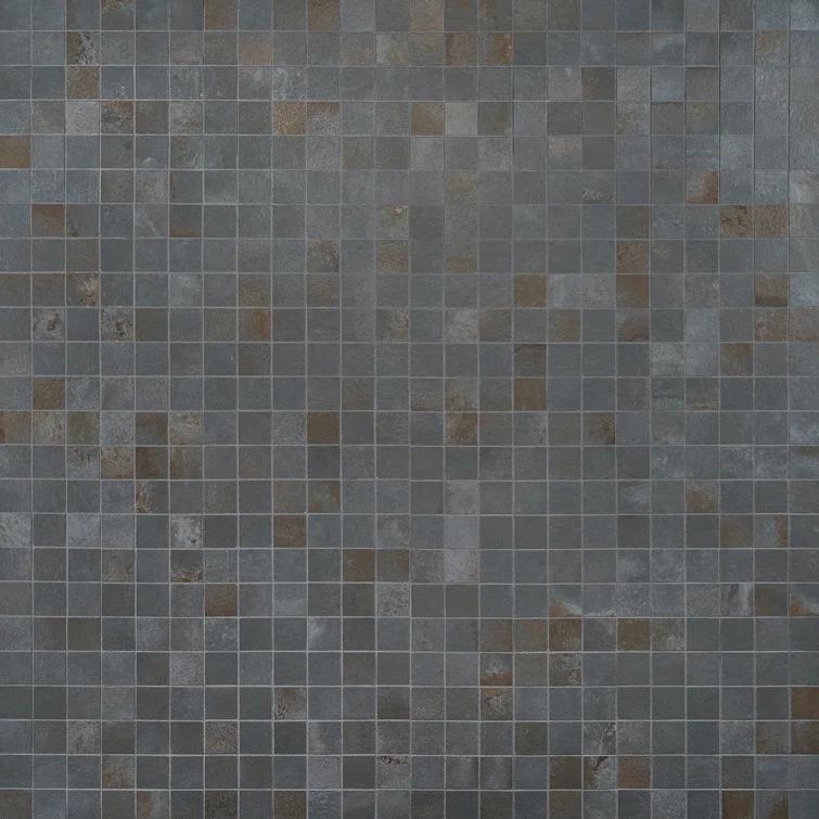 Angela Harris Fuller 11.81 in. x 11.81 in. Matte Porcelain Floor and Wall Mosaic Tile