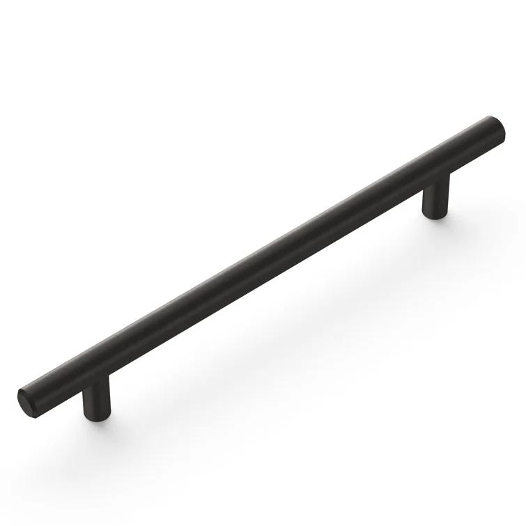 Bar Pull Kitchen Cabinet Handles, Solid Core Drawer Pulls for Cabinet Doors, 6-5/16" (160mm)
