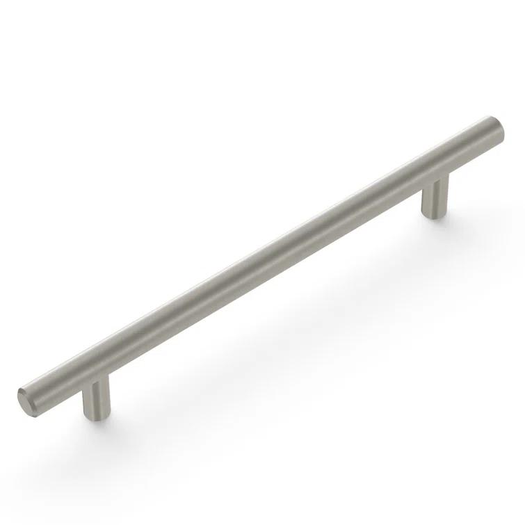 Bar Pull Kitchen Cabinet Handles, Solid Core Drawer Pulls for Cabinet Doors, 6-5/16" (160mm)