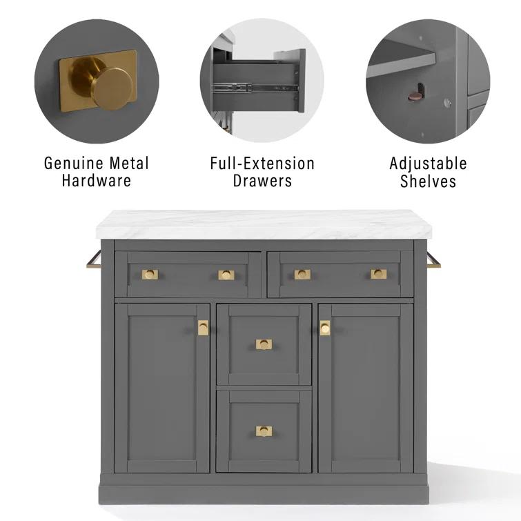 Crosley Claire Kitchen Island