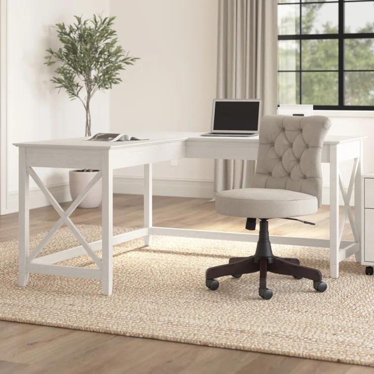 Huckins 60W L Shaped Desk
