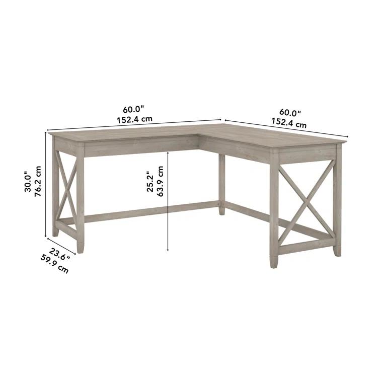 Huckins 60W L Shaped Desk