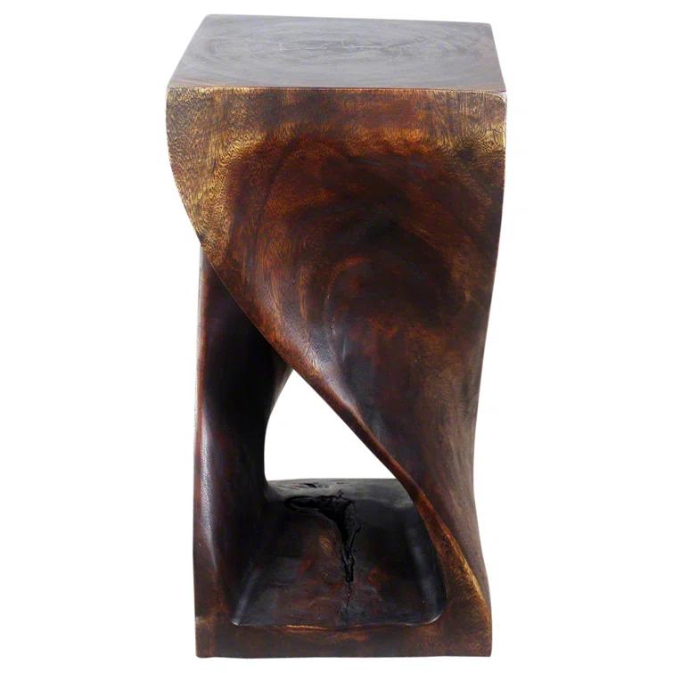 Strata Furniture Solid Wood End Table
