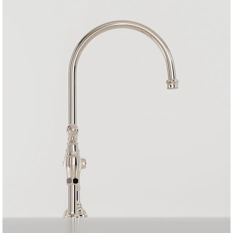 Perrin & Rowe U.4719L-APC-2 Georgian Era Bridge Kitchen Faucet With Side Spray