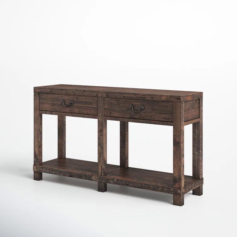 Alexandra 55'' Solid Wood Console Table