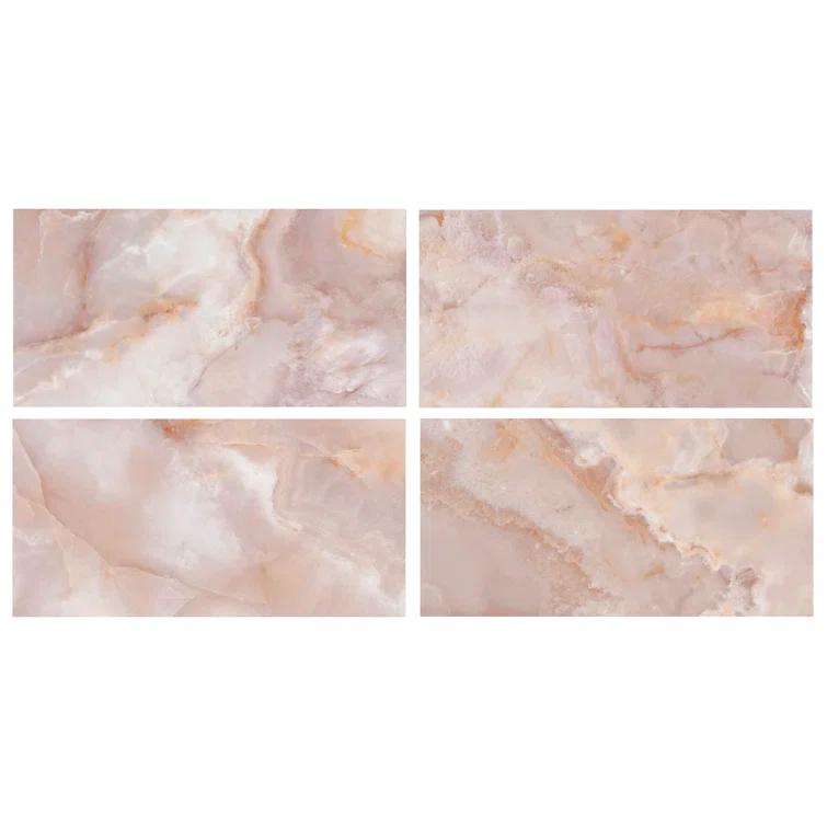 24" x 47" Porcelain Marble Look Wall & Floor Tile (15.49 Sq. Ft. / case)