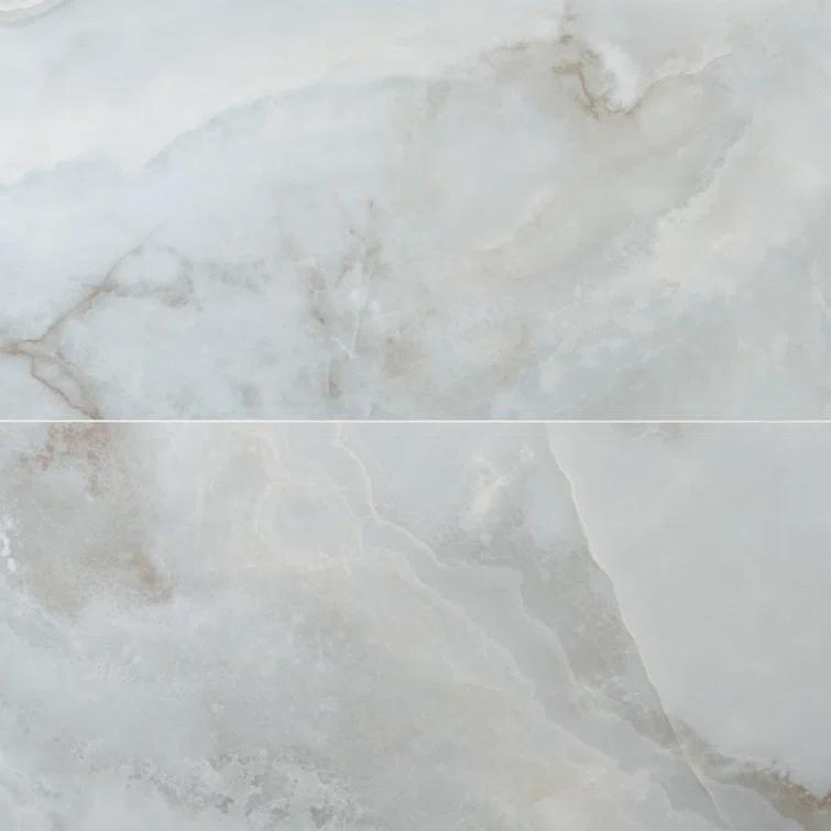 24" x 47" Porcelain Marble Look Wall & Floor Tile (15.49 Sq. Ft. / case)