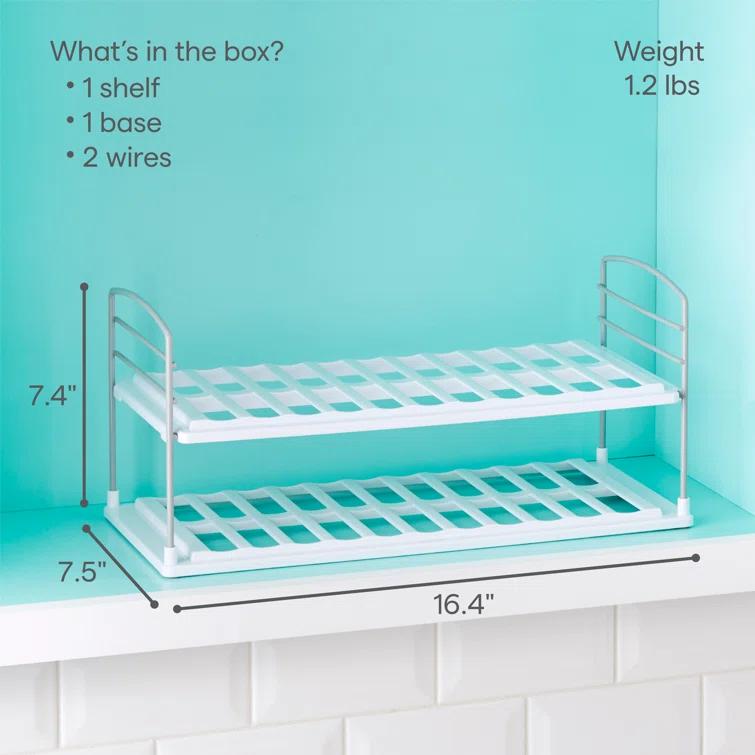 YouCopia® YouCopia UpSpace Water Bottle and Travel Mug Organizer, 2-Shelf