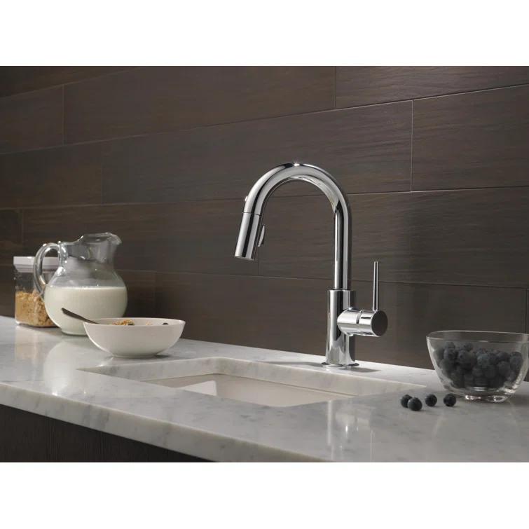 Single Handle Pull-Down Bar/Prep Kitchen Limited Swivel