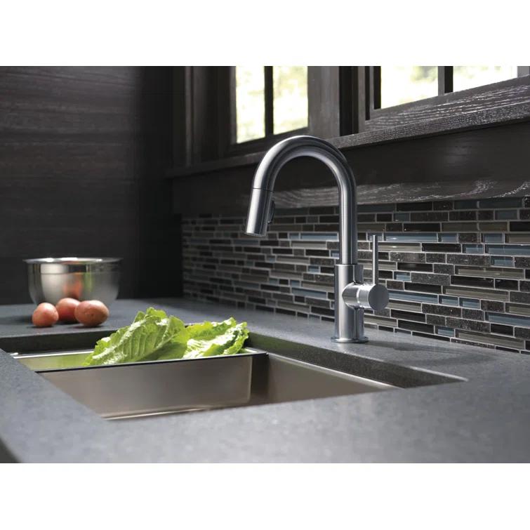 Single Handle Pull-Down Bar/Prep Kitchen Limited Swivel