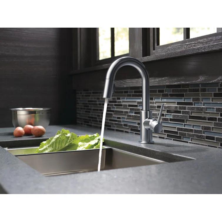 Single Handle Pull-Down Bar/Prep Kitchen Limited Swivel