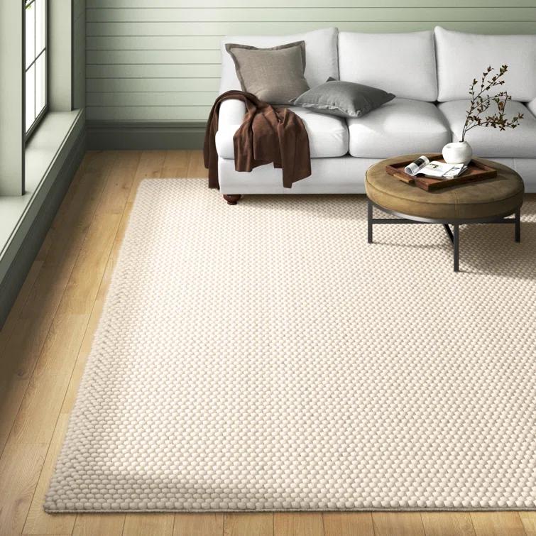 SAFAVIEH Natura Fredrick Striped Area Rug, Ivory, 12' x 18'