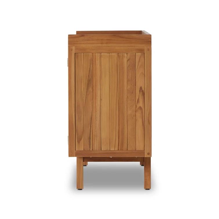 Natural Teak 70'' Outdoor Sideboard Buffet