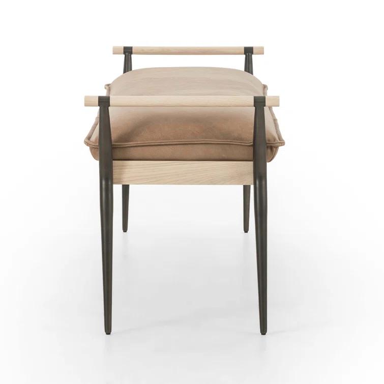 Svetljo Leather Dining Bench