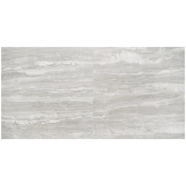 Large Format 24" x 48" Porcelain Stone Look Wall & Floor Tile