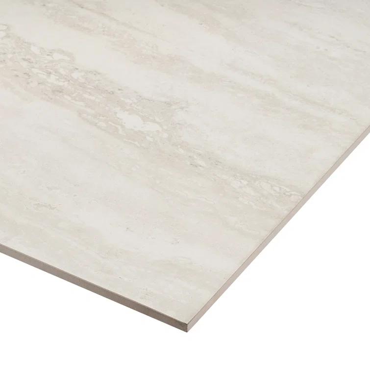 Essential Travertine 24" x 48" Porcelain Stone Look Wall & Floor Tile