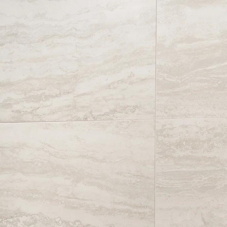 Essential Travertine 24" x 48" Porcelain Stone Look Wall & Floor Tile