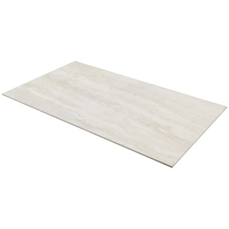 Essential Travertine 24" x 48" Porcelain Stone Look Wall & Floor Tile