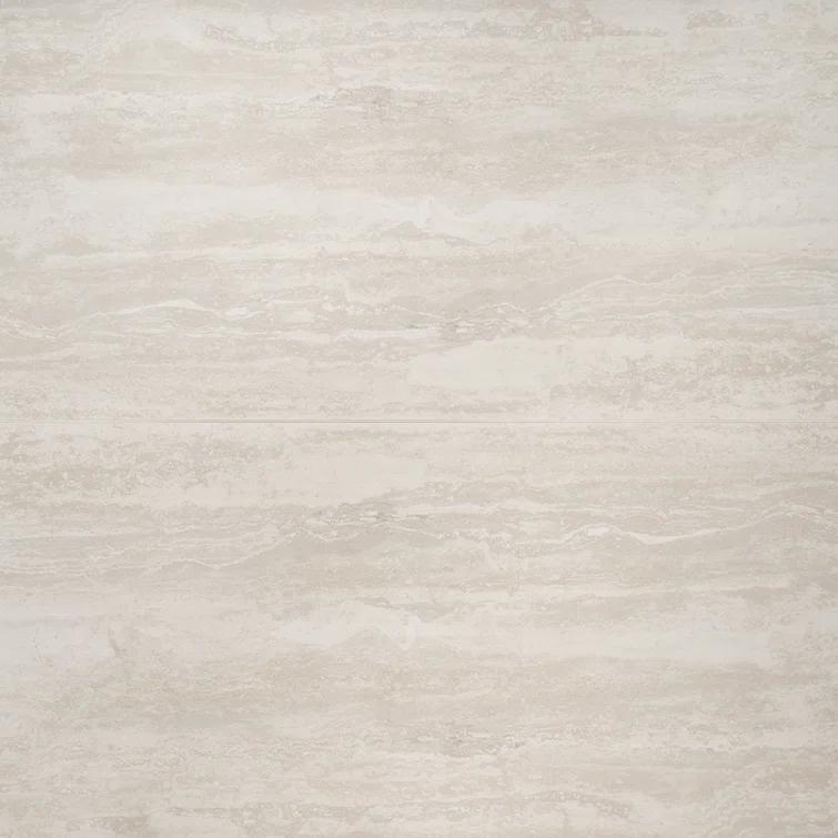 Essential Travertine 24" x 48" Porcelain Stone Look Wall & Floor Tile