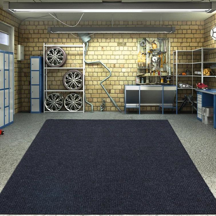 Custom Cut Non-Slip Rubberback Scrape Indoor/Outdoor Extra Long Runner Rugs for Hallway, Kitchen, Living Room, Garage, and Patio