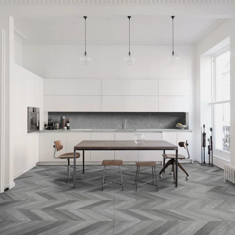 Nord 23" x 47" Porcelain Stone Look Wall & Floor Tile
