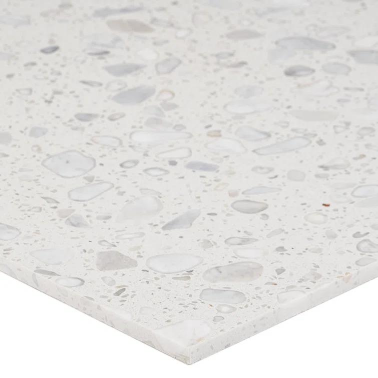 Terra Italia 23.62 in. x 23.62 in. Honed Terrazzo Floor and Wall Tile (3.87 Sq. Ft. / Each)